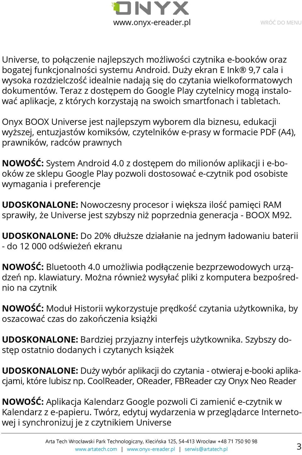 Teraz z dostępem do Google Play czytelnicy mogą instalować aplikacje, z których korzystają na swoich smartfonach i tabletach.