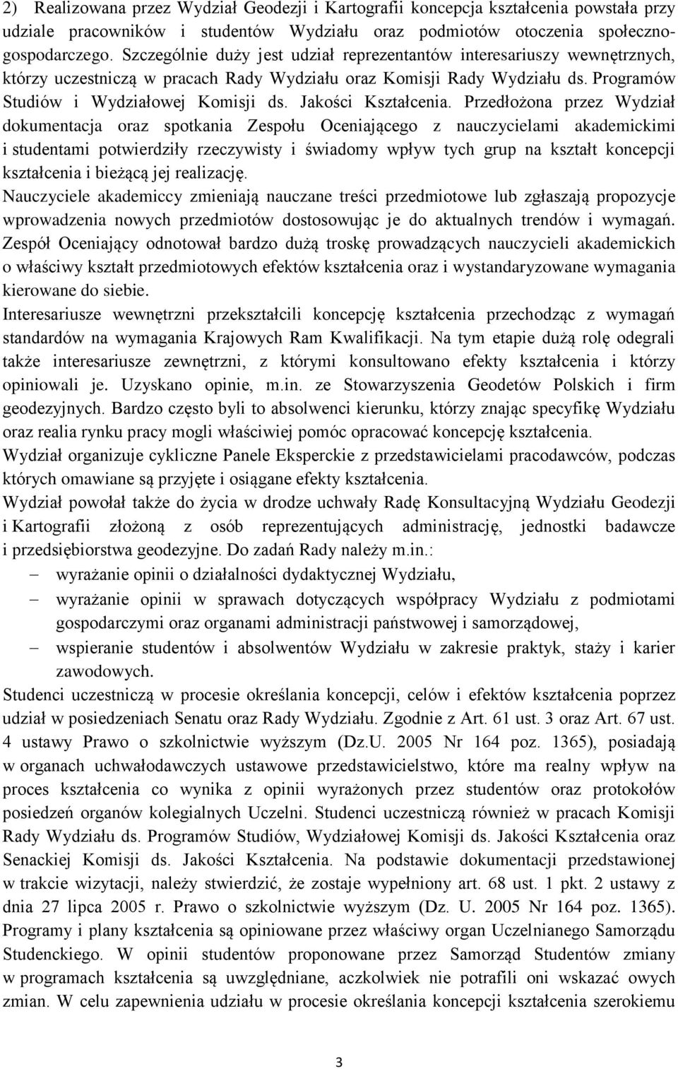 Jakości Kształcenia.