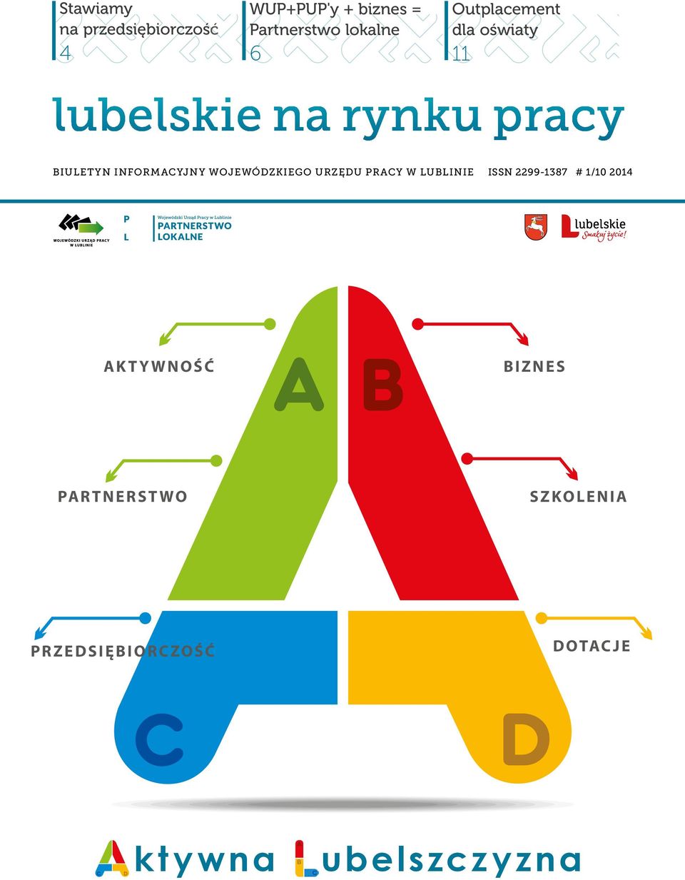 WOJEWÓDZKIEGO URZĘDU PRACY W LUBLINIE ISSN 2299-1387 # 1/10 2014 aktywność