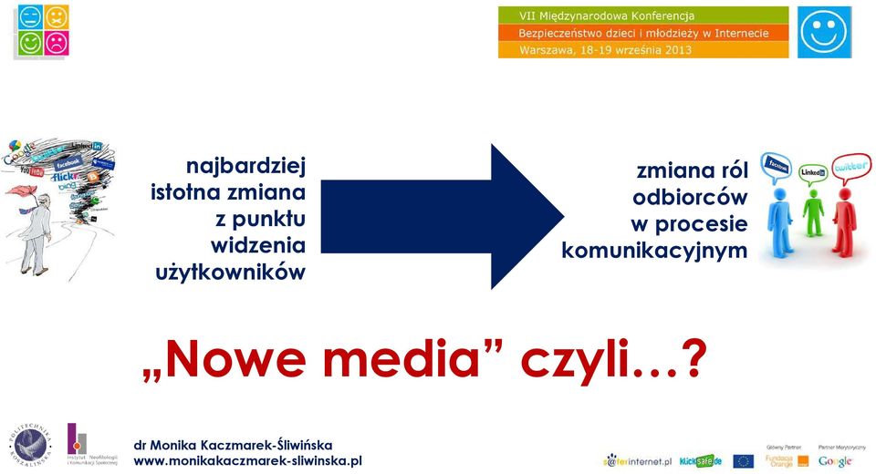 odbiorców w procesie komunikacyjnym