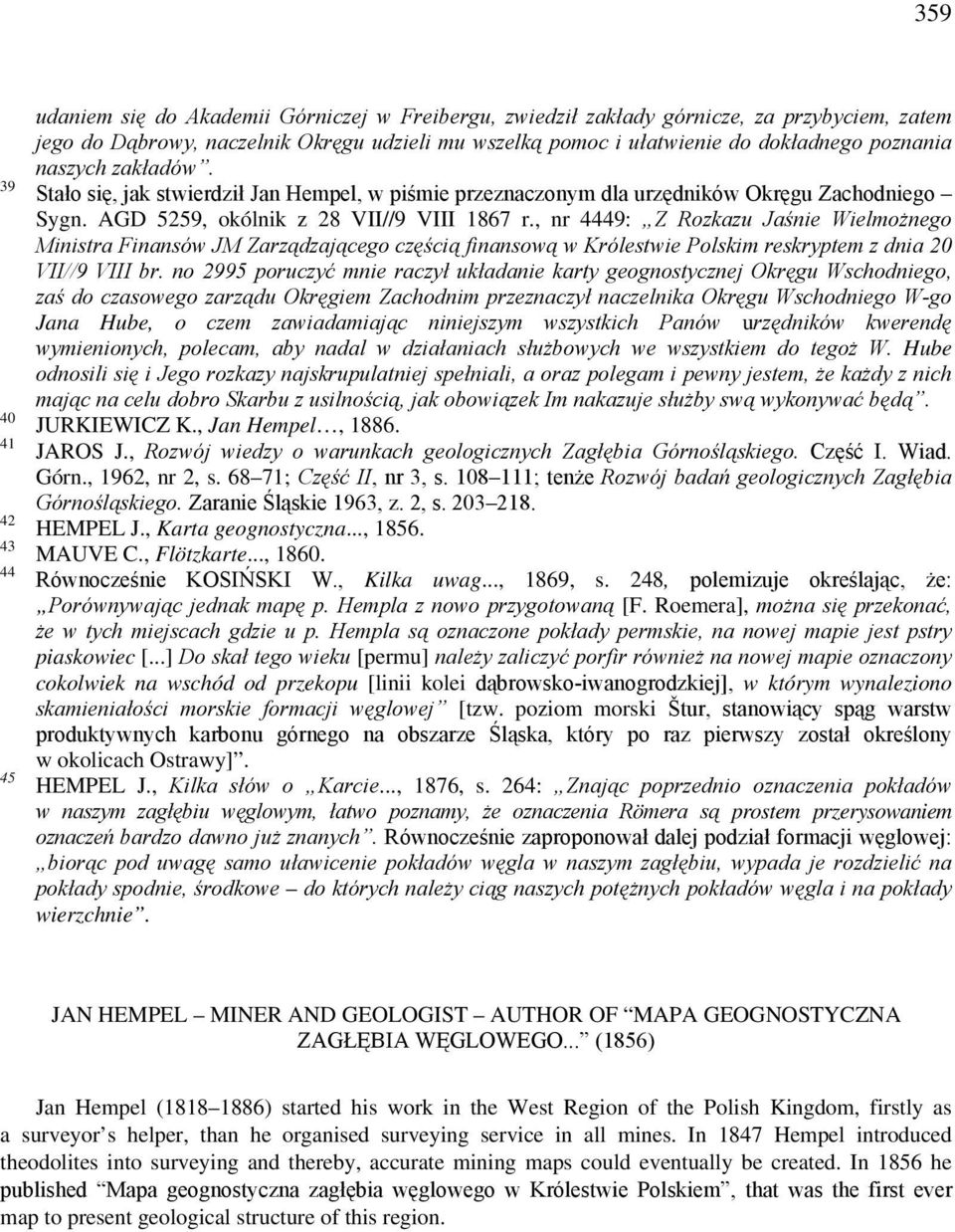 , nr 4449: Z Rozkazu Jaśnie Wielmożnego Ministra Finansów JM Zarządzającego częścią finansową w Królestwie Polskim reskryptem z dnia 20 VII//9 VIII br.