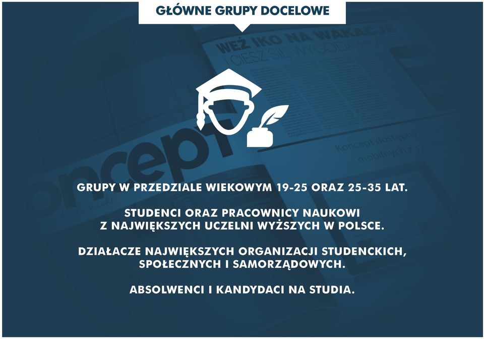 STUDENCI ORAZ PRACOWNICY NAUKOWI Z NAJWIĘKSZYCH UCZELNI WYŻSZYCH