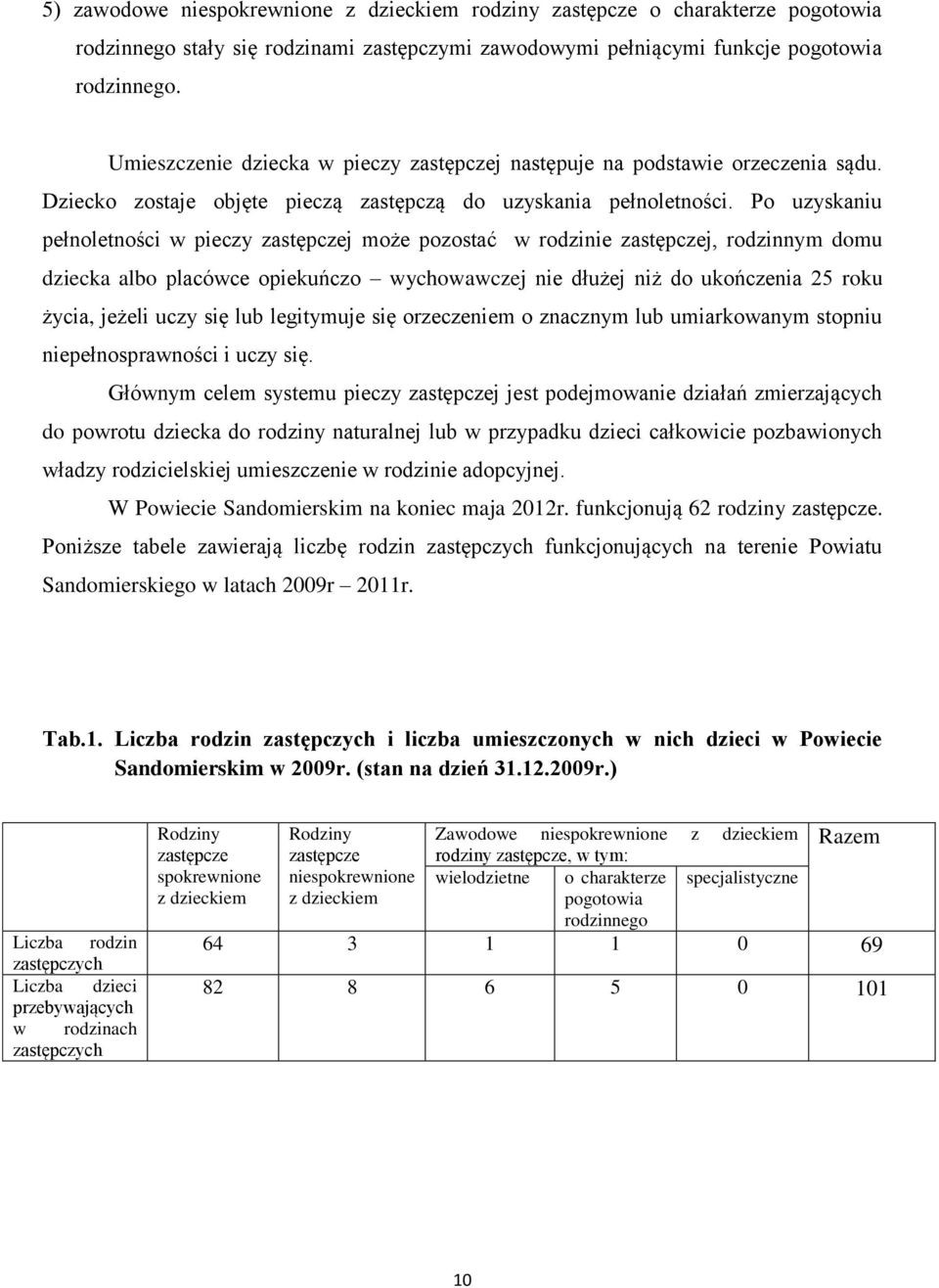 Po uzyskaniu pełnoletności w pieczy zastępczej może pozostać w rodzinie zastępczej, rodzinnym domu dziecka albo placówce opiekuńczo wychowawczej nie dłużej niż do ukończenia 25 roku życia, jeżeli