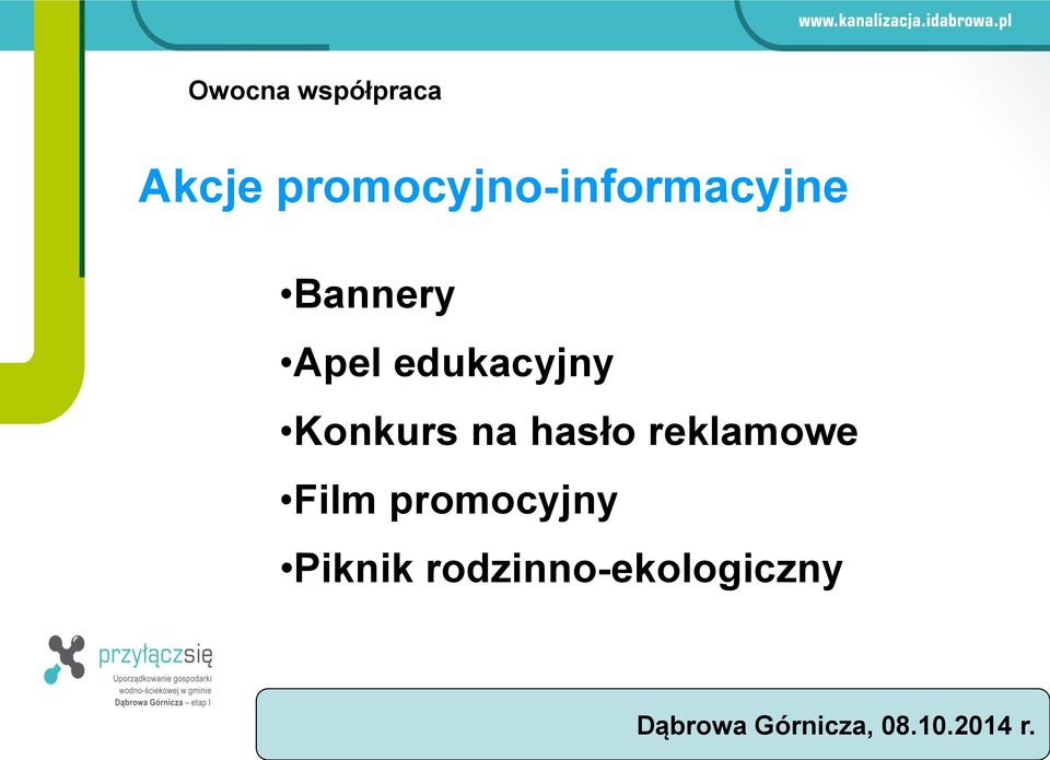 Harmonogram Apel prac edukacyjny i przyłączeń (Przedstawiciel Konkurs PWIK, UM