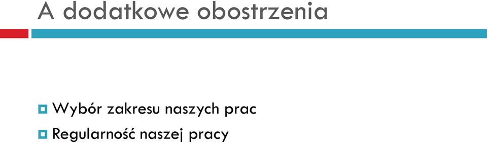 zakresu naszych