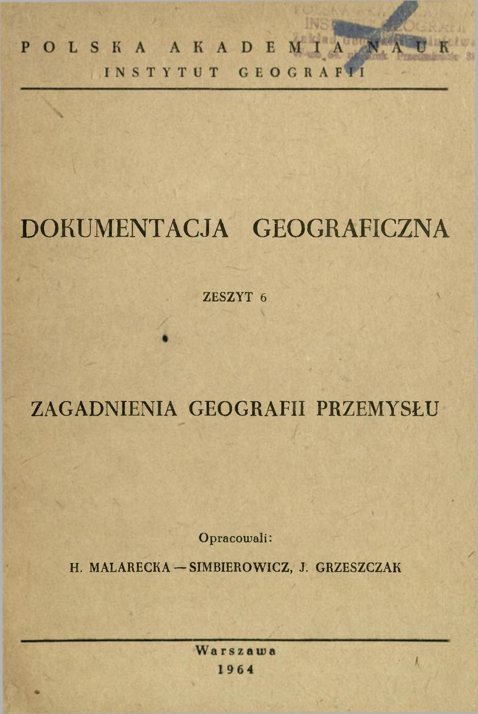 GEOGRAFII PRZEMYSŁU