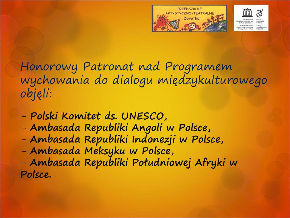 UNESCO, - Ambasada Republiki Angoli w Polsce, - Ambasada Republiki