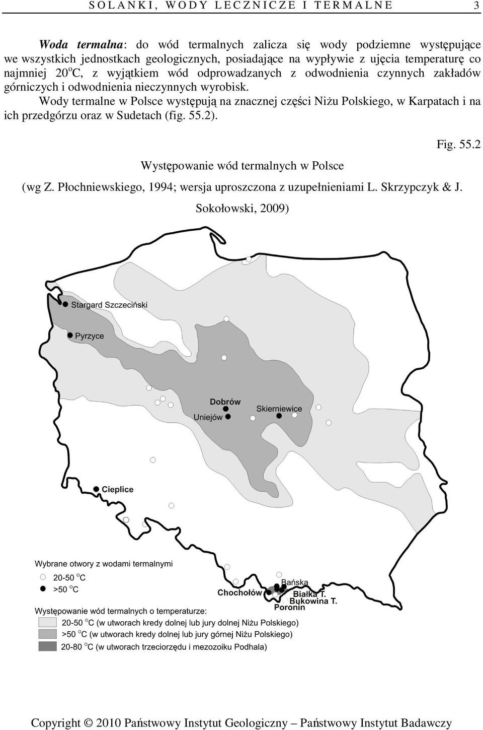 odwodnienia nieczynnych wyrobisk.