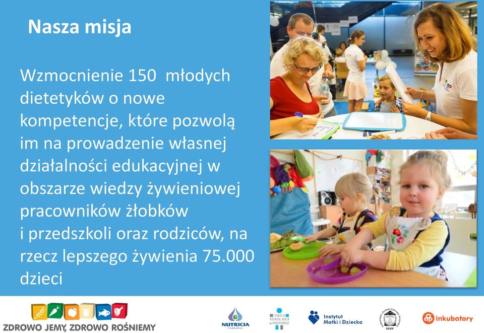 działalności edukacyjnej w obszarze wiedzy żywieniowej