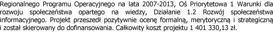 2 Rozwój społeczeństwa informacyjnego.