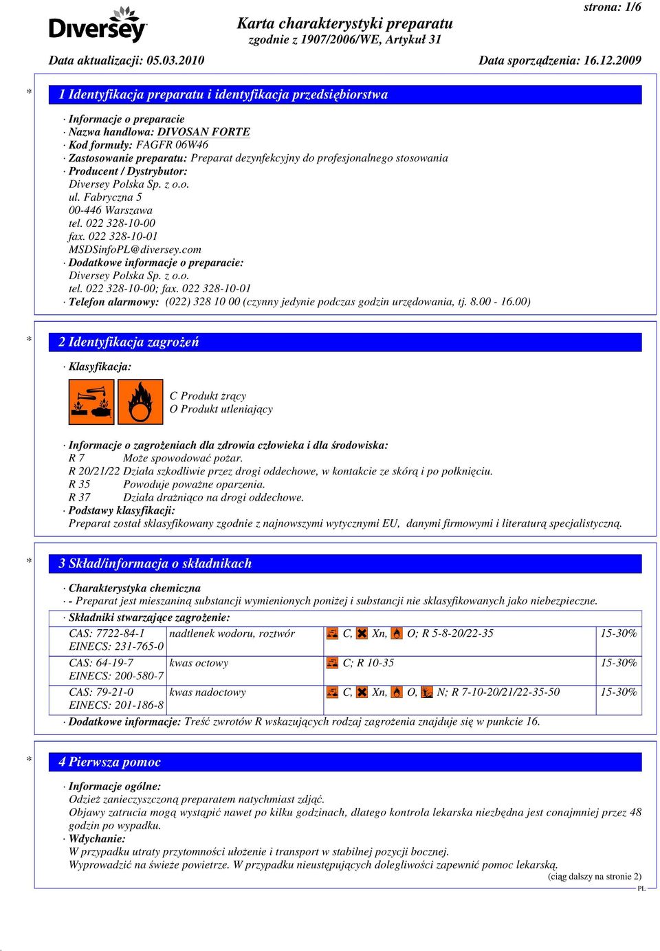 z o.o. tel. 022 328-10-00; fax. 022 328-10-01 Telefon alarmowy: (022) 328 10 00 (czynny jedynie podczas godzin urzędowania, tj. 8.00-16.