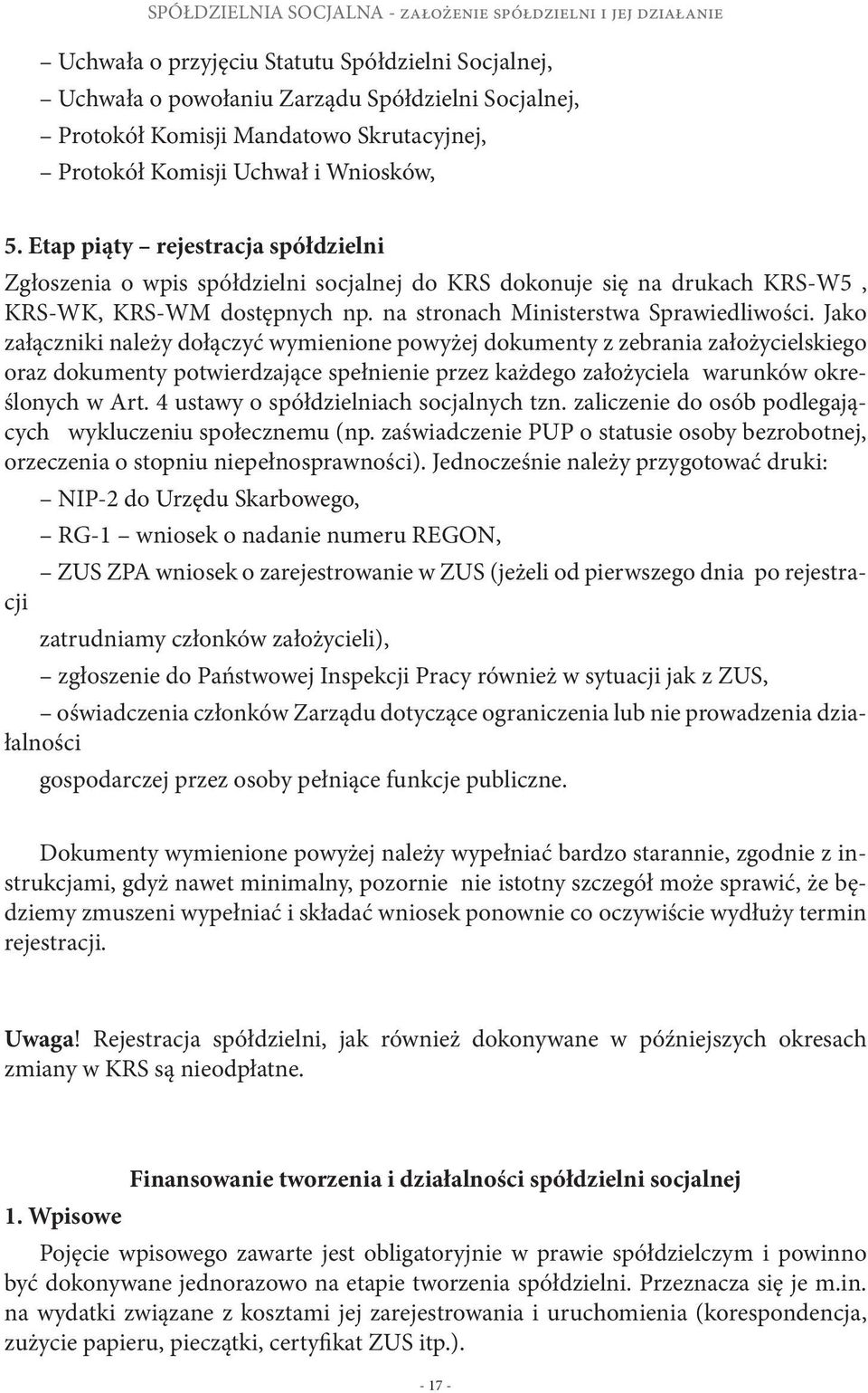 na stronach Ministerstwa Sprawiedliwości.