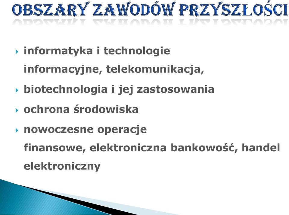 zastosowania ochrona środowiska nowoczesne