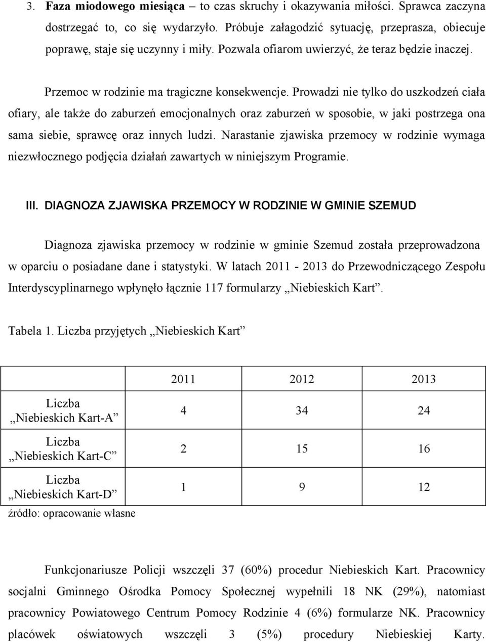 Prowadzi nie tylko do uszkodzeń ciała ofiary, ale także do zaburzeń emocjonalnych oraz zaburzeń w sposobie, w jaki postrzega ona sama siebie, sprawcę oraz innych ludzi.