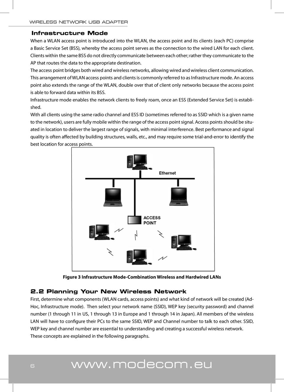 Clients within the same BSS do not directly communicate between each other; rather they communicate to the AP that routes the data to the appropriate destination.