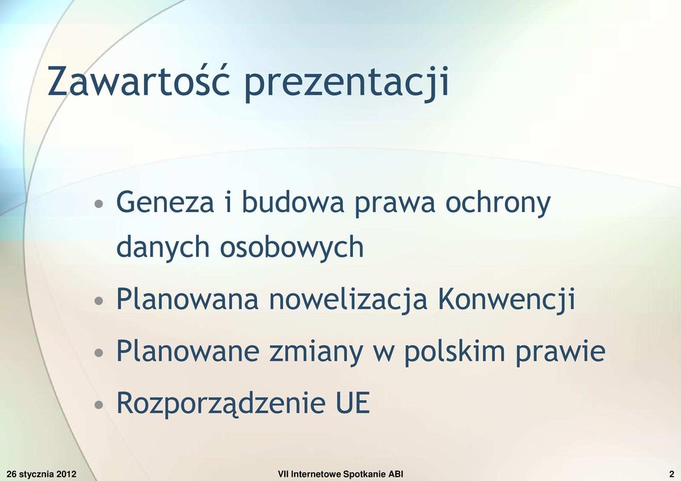 Konwencji Planowane zmiany w polskim prawie