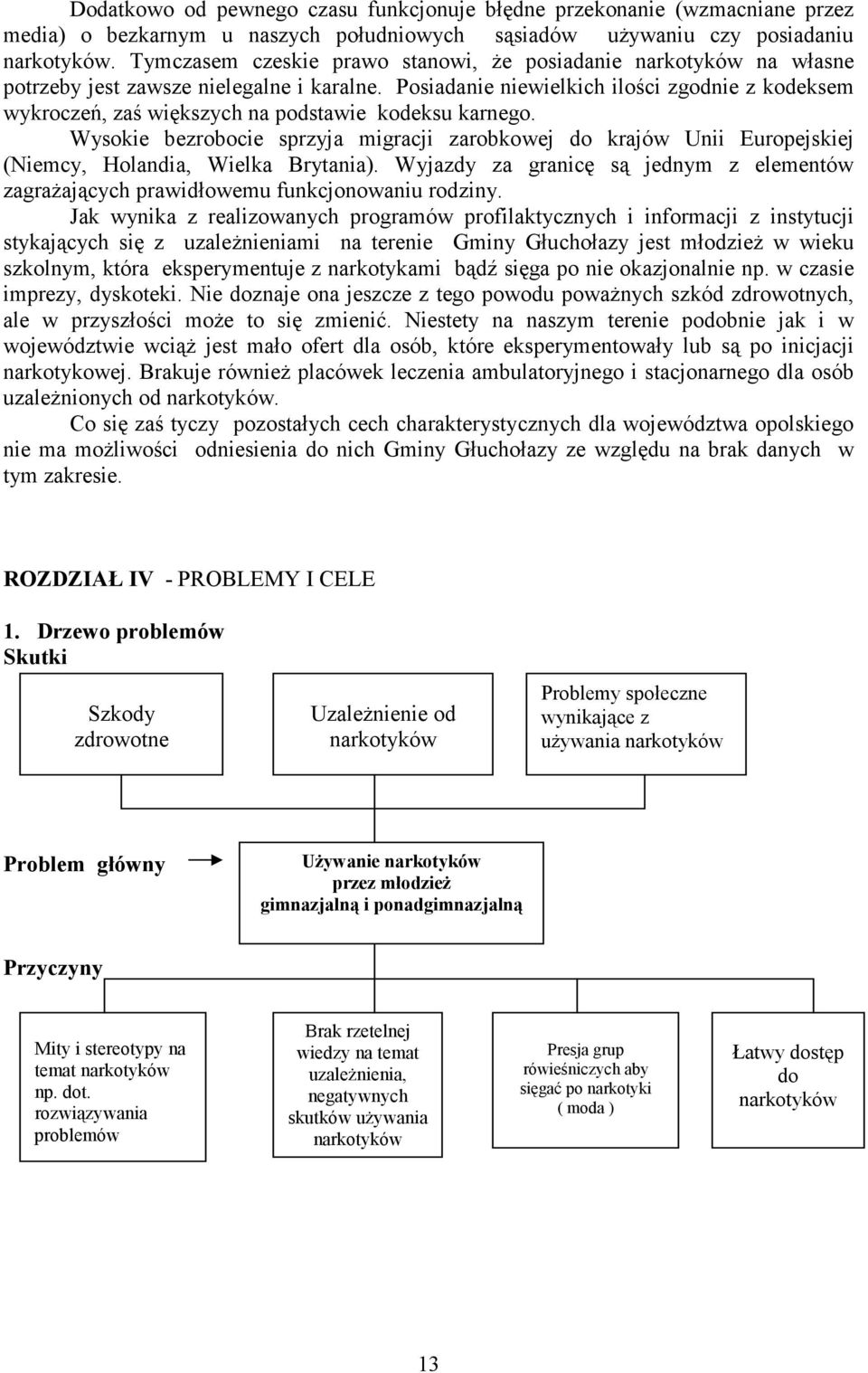 Posiadanie niewielkich ilości zgodnie z kodeksem wykroczeń, zaś większych na podstawie kodeksu karnego.