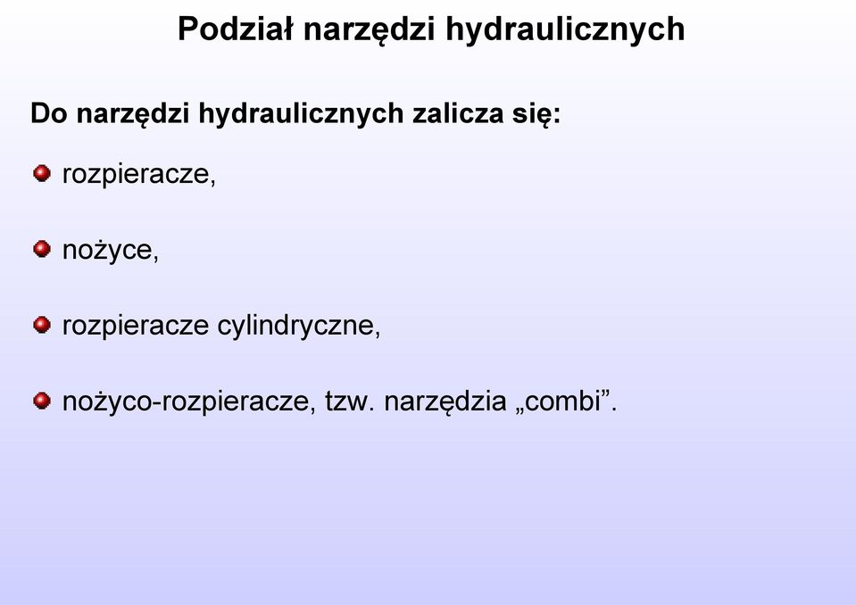 rozpieracze, nożyce, rozpieracze