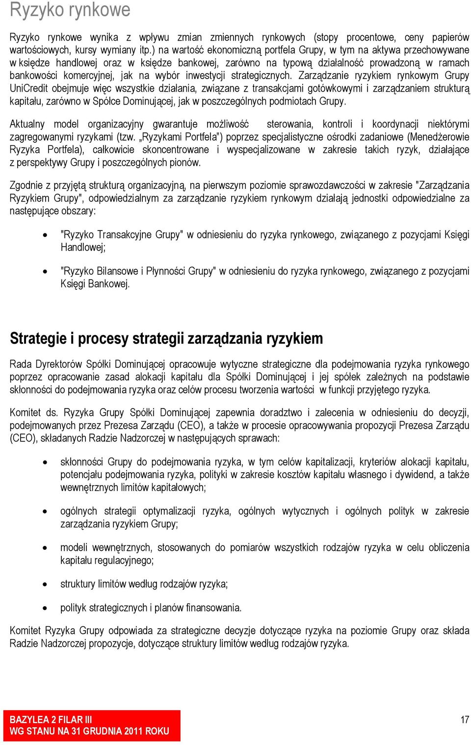 wybór inwestycji strategicznych.