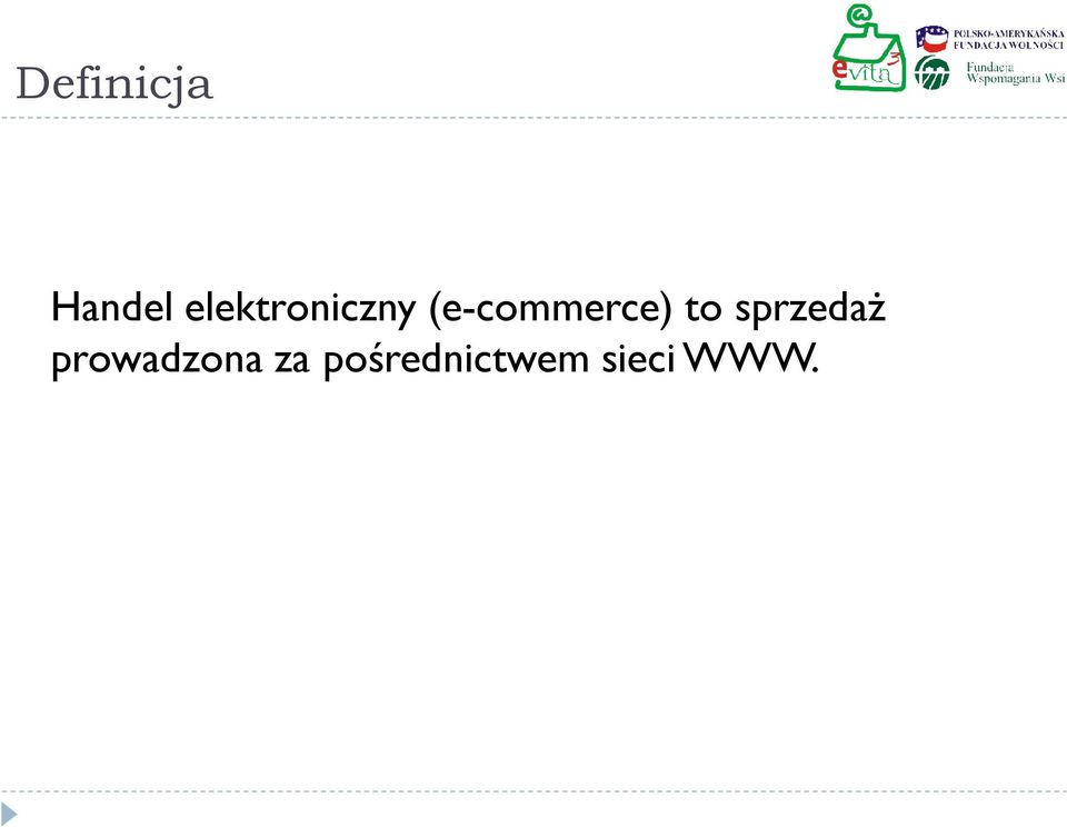 (e-commerce) to