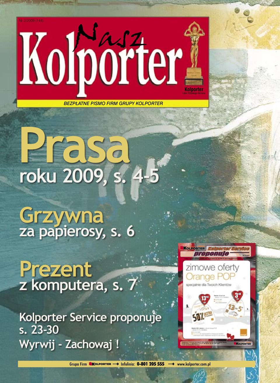 4-5 Grzywna za papierosy, s. 6 Prezent z komputera, s.