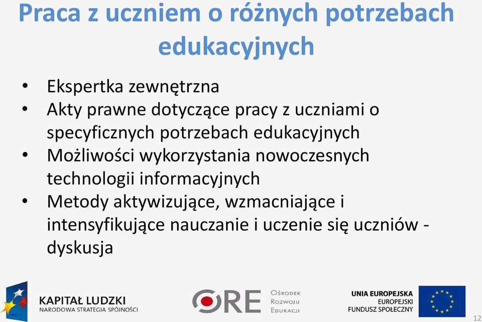 Możliwości wykorzystania nowoczesnych technologii informacyjnych Metody