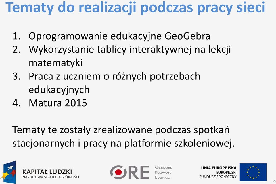 Wykorzystanie tablicy interaktywnej na lekcji matematyki 3.