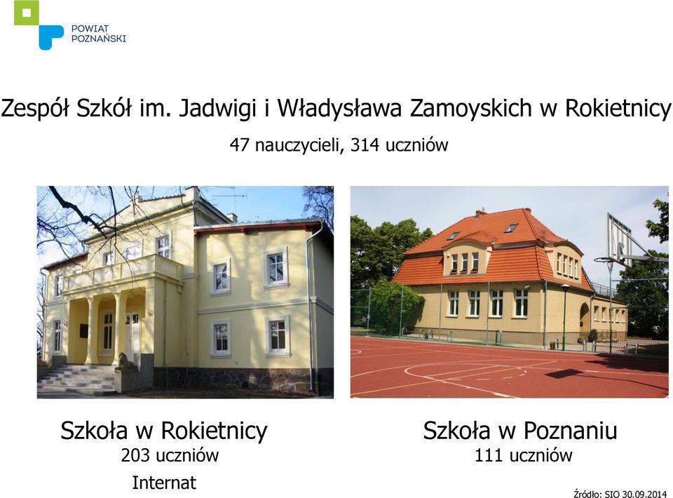 47 nauczycieli, 314 uczniów Szkoła w