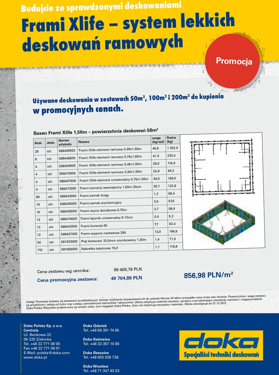 58833000, 98, 5883000 3, 57, 58839000 58, 58879000 Fra-ącznk unwersaln 5-cm 0, 5, 588000 Fra-konsola 0 9, 58837000 Fra-wpora nastawcza 0 3,9,8 50 5883000 Pręt kotwow 5,0mm ocnkowan,00m 7,5 0 589000