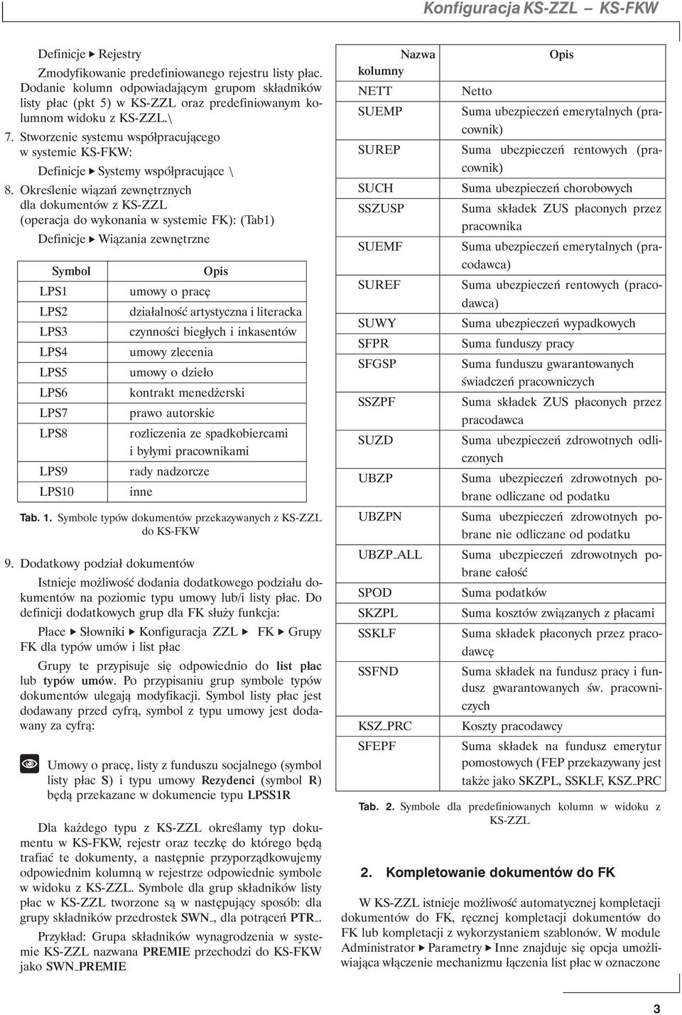 Stworzenie systemu współpracującego w systemie KS-FKW: Definicje Systemy współpracujące 8.