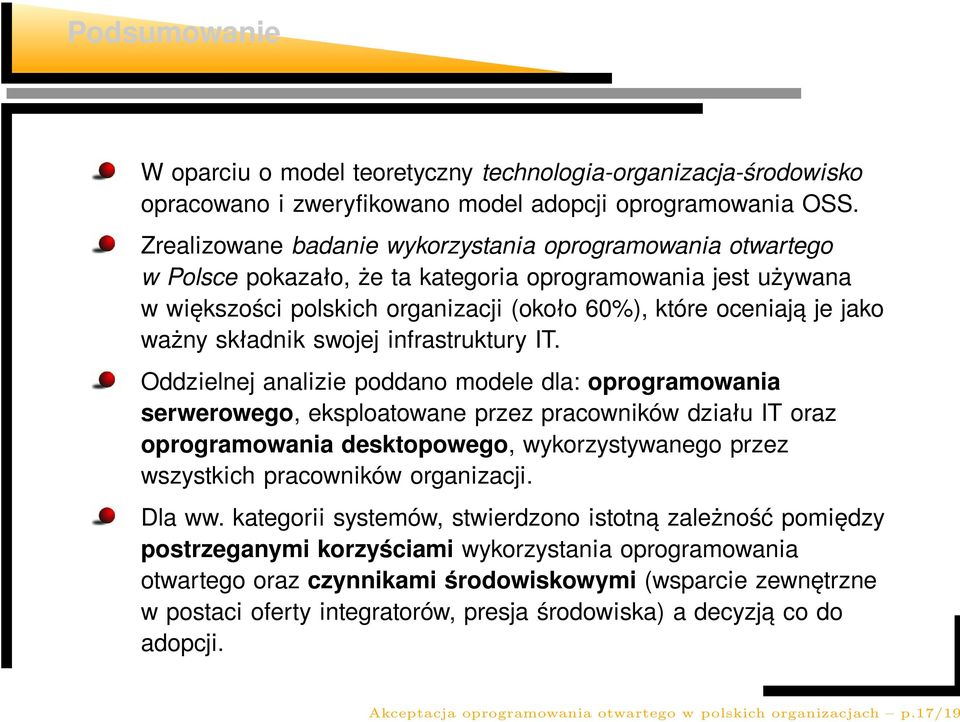 składnik swojej infrastruktury IT.