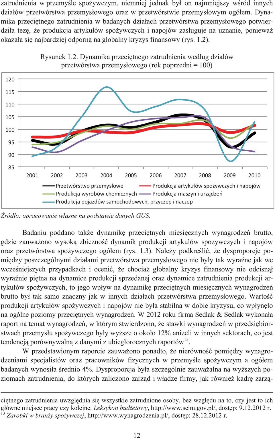 odporn na globalny kryzys finansowy (rys. 1.2)