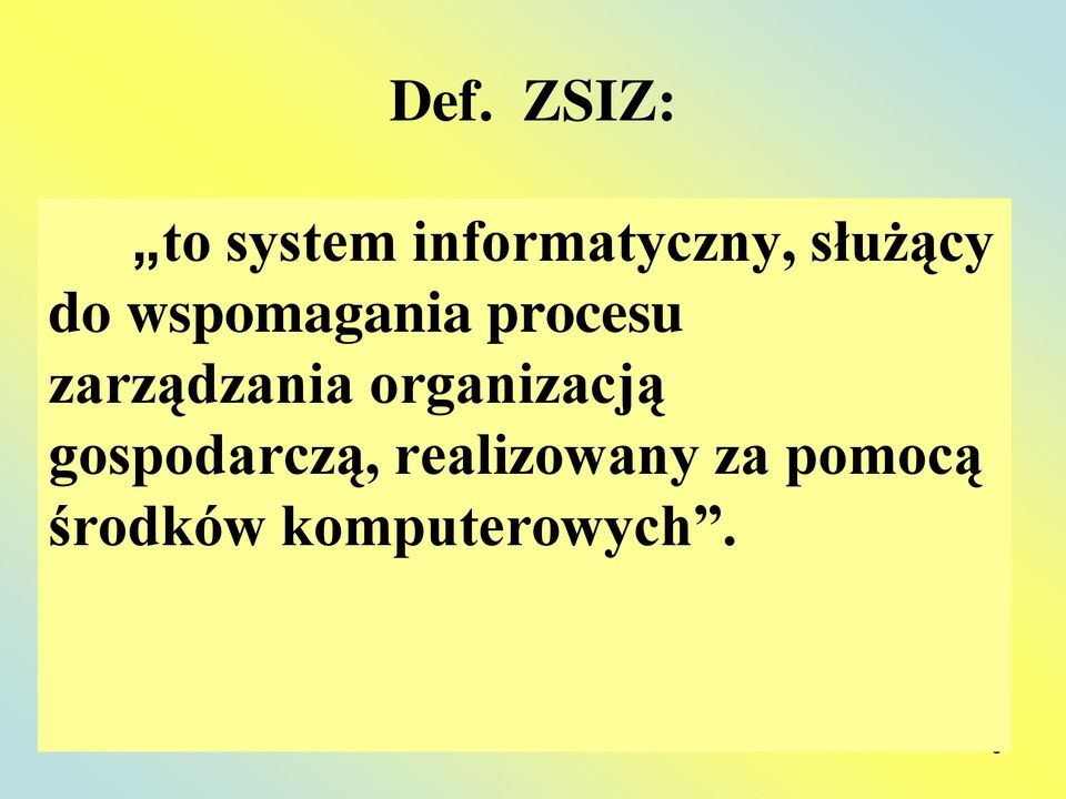 zarządzania organizacją gospodarczą,