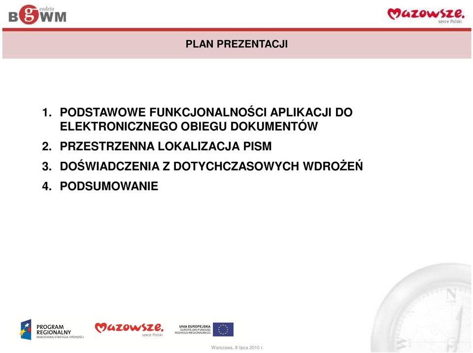 ELEKTRONICZNEGO OBIEGU DOKUMENTÓW 2.