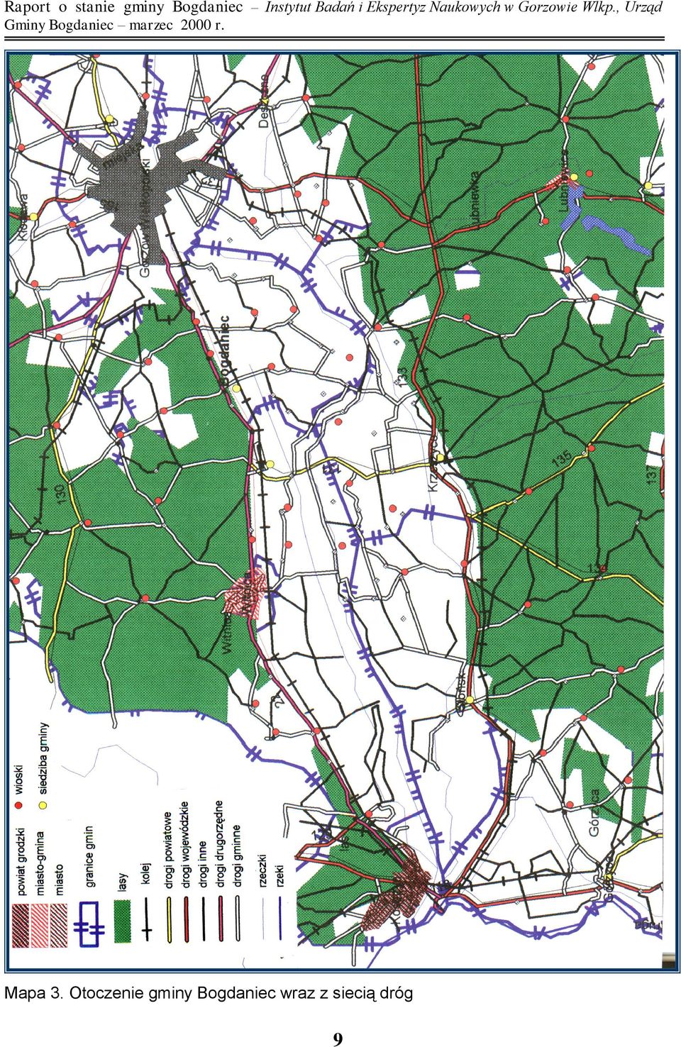 w Gorzowie Wlkp., Urząd Mapa 3.