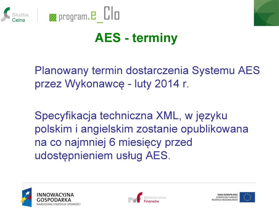 Specyfikacja techniczna XML, w języku polskim i