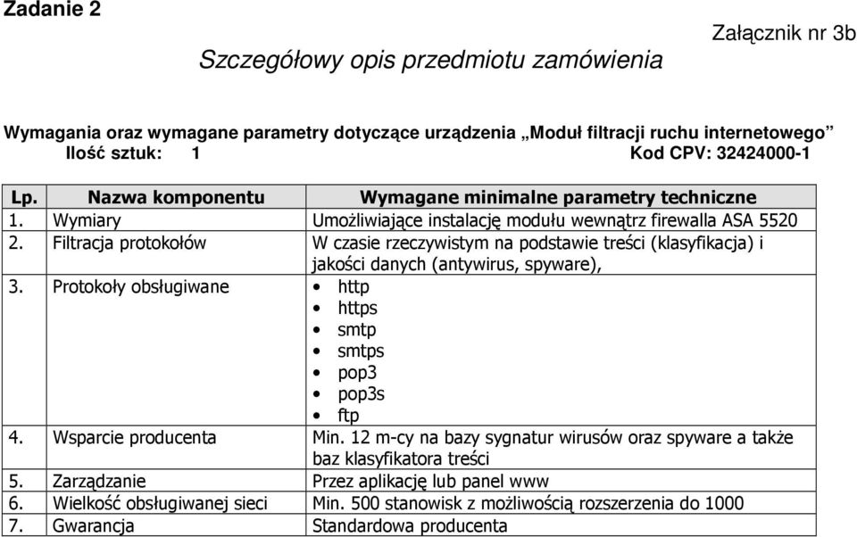 Filtracja protokołów W czasie rzeczywistym na podstawie treści (klasyfikacja) i jakości danych (antywirus, spyware), 3.