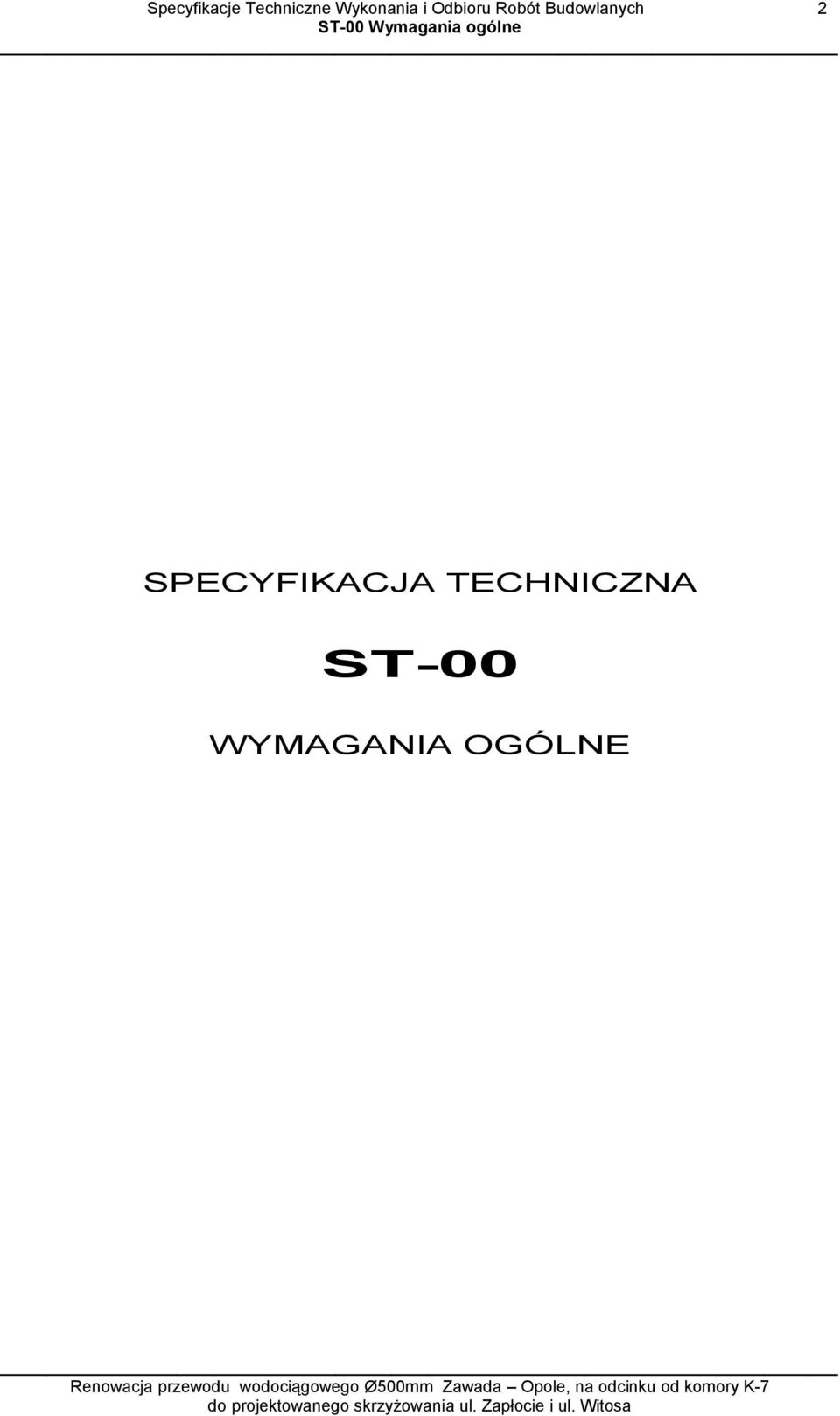 ST-00 Wymagania ogólne