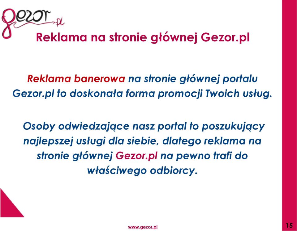 pl to doskonała forma promocji Twoich usług.