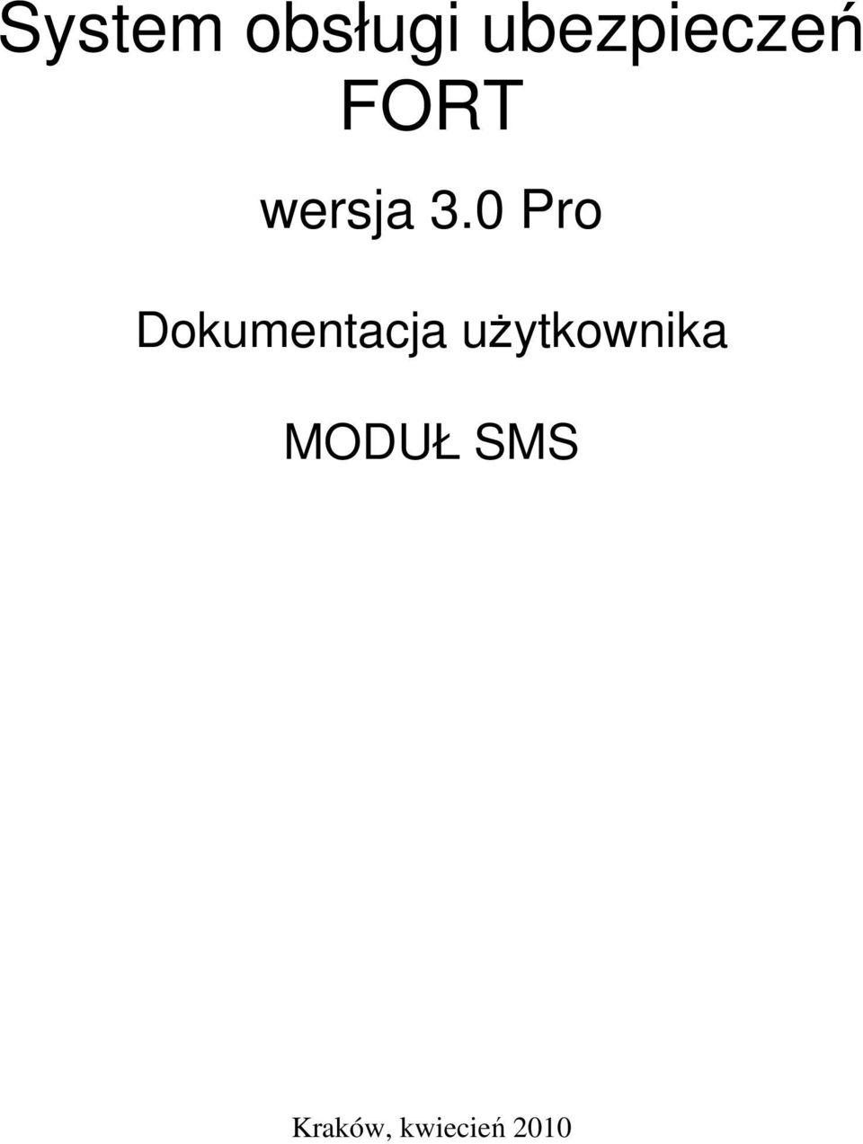 0 Pro Dokumentacja