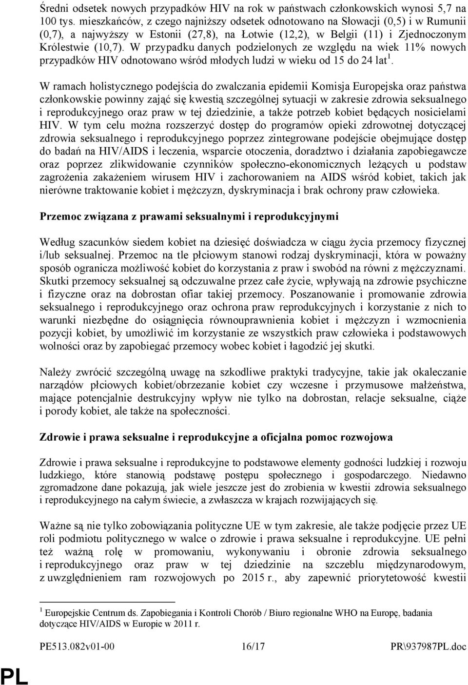 W przypadku danych podzielonych ze względu na wiek 11% nowych przypadków HIV odnotowano wśród młodych ludzi w wieku od 15 do 24 lat 1.