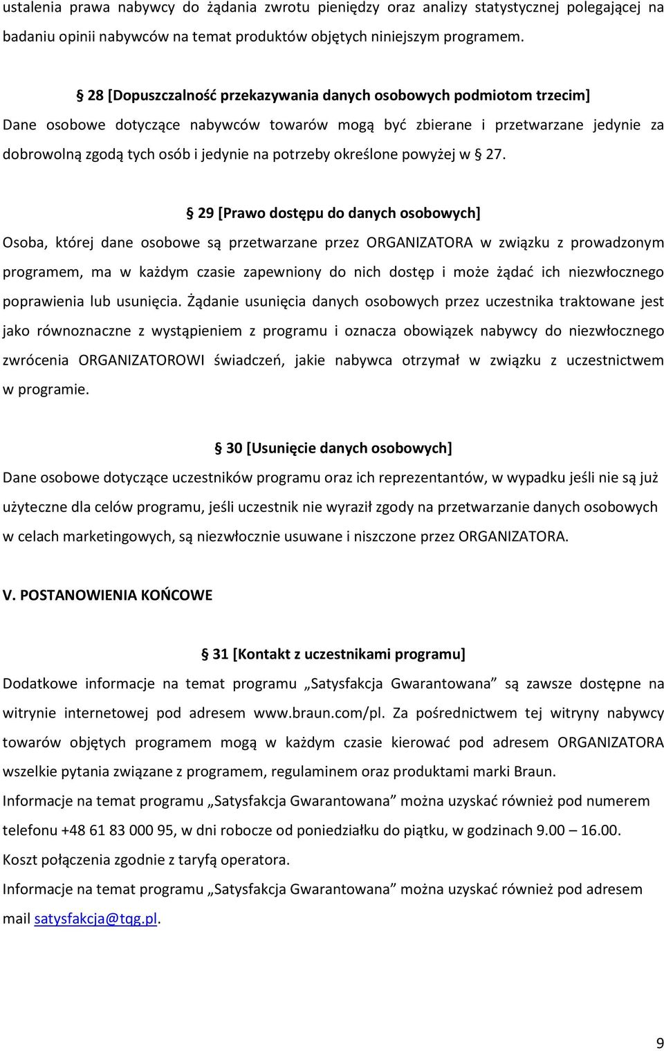 potrzeby określone powyżej w 27.