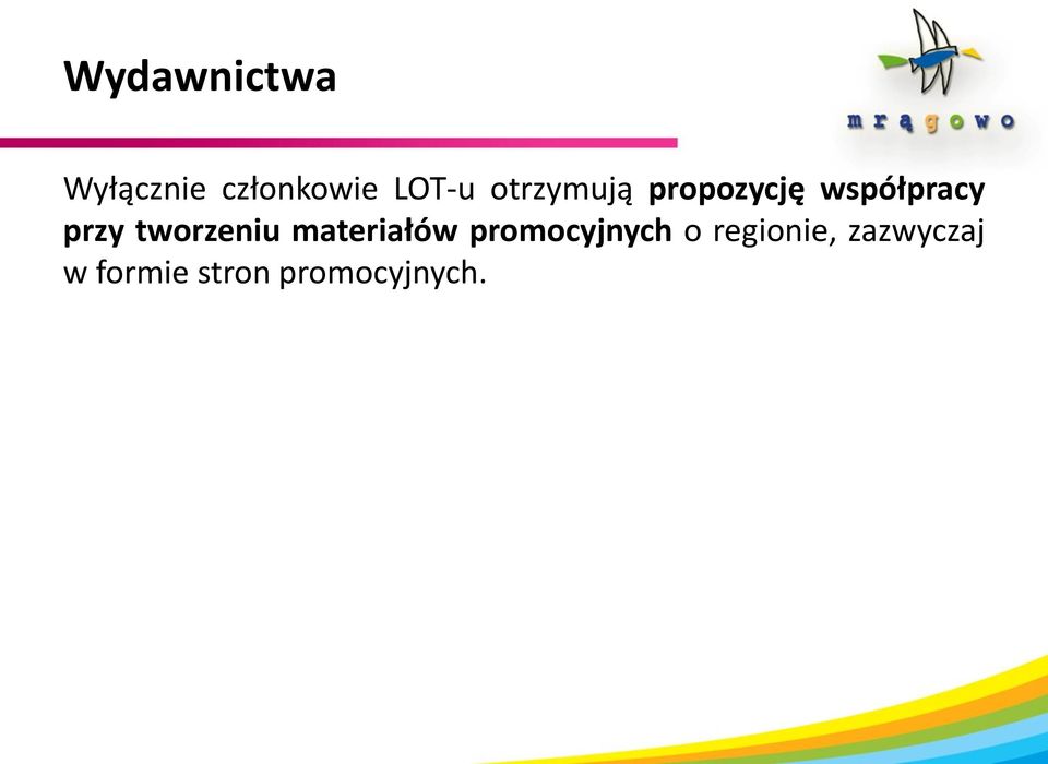 tworzeniu materiałów promocyjnych o