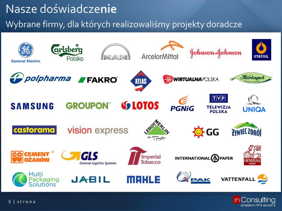 których realizowaliśmy