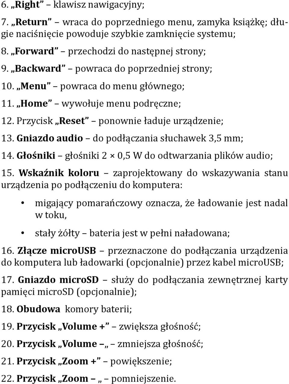 Głśniki głśniki 2 0,5 W d dtwarzania plików audi; 15.