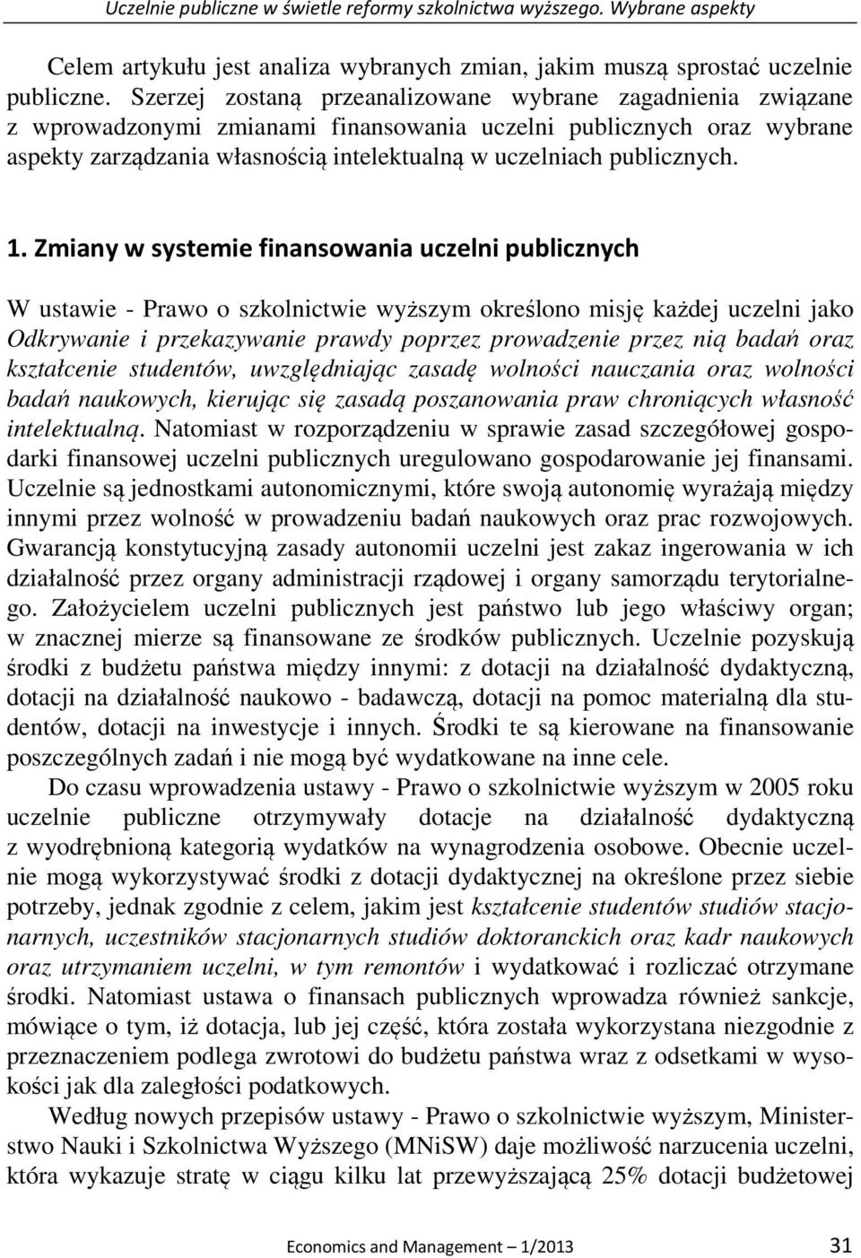 publicznych. 1.