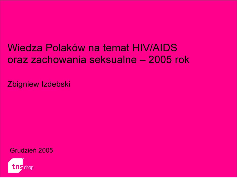 seksualne 2005 rok