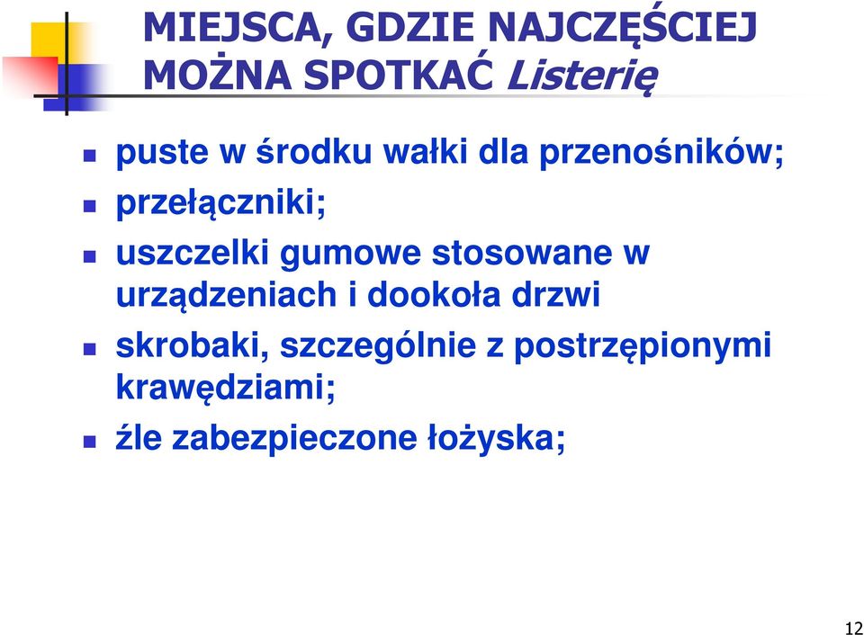 gumowe stosowane w urządzeniach i dookoła drzwi skrobaki,