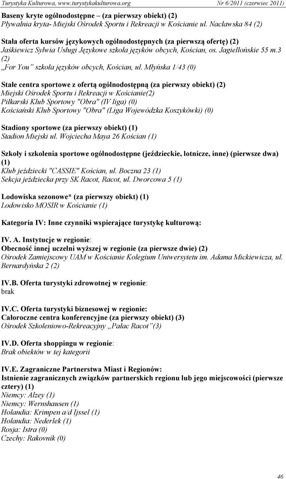 3 (2) For You szkoła języków obcych, Kościan, ul.
