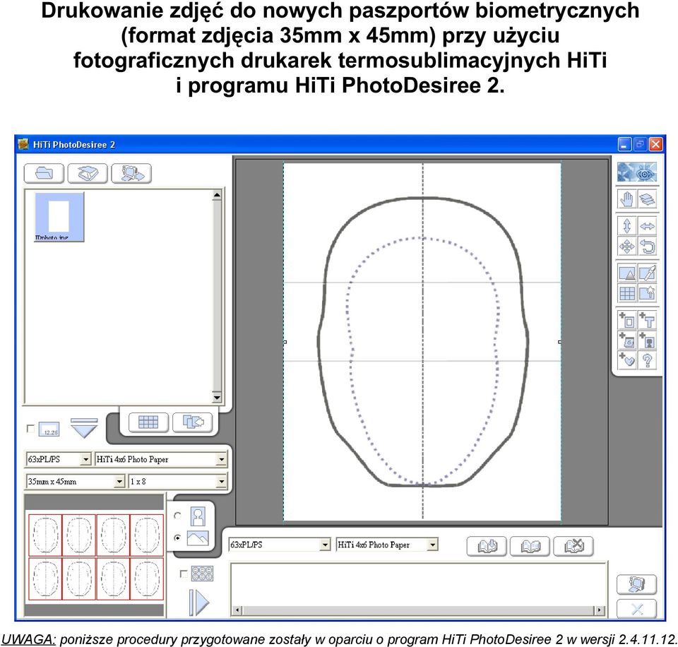 HiTi i programu HiTi PhotoDesiree 2.